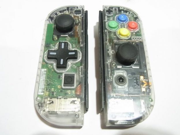 Nintendo SwitchのJoyConを透明な筐体に換装してみた | kako blog