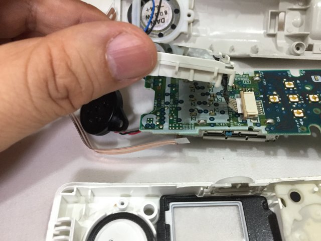 シャープの古いコードレス電話機 Cj N77cl の子機の液晶が表示されなくなったので 修理した Kako Blog