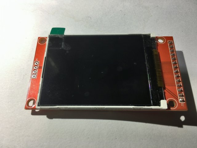 2.4 Screen 240 x 320 TFT LCD Serial SPI ILI9341 Display Pantalla Arduino Rasp 